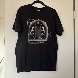 Doom Flamingo Band Double Face Shirt